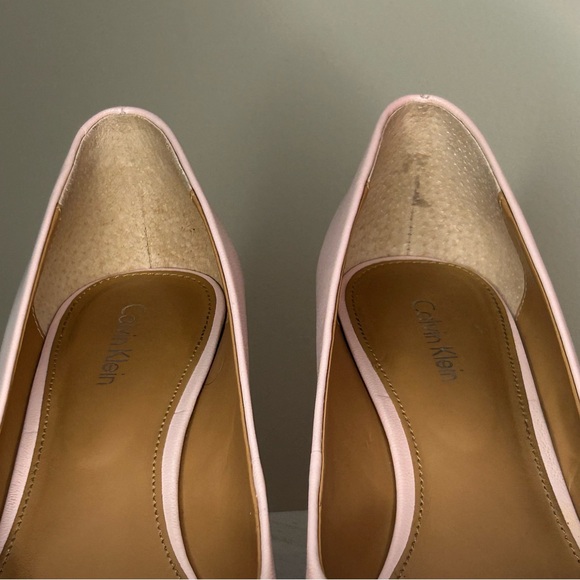 Calvin Klein Gayle Pump Heels Pale Powder Pink Womens - Picture 3 of 16